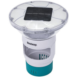 Dozator plutitor cu iluminare Bestway SolarGlow 58943BW (White/Blue)