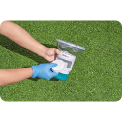 Dozator plutitor cu iluminare Bestway SolarGlow 58943BW (White/Blue) Thumb