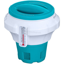 Dozator plutitor cu termometru Bestway 58701BW (White/Blue)