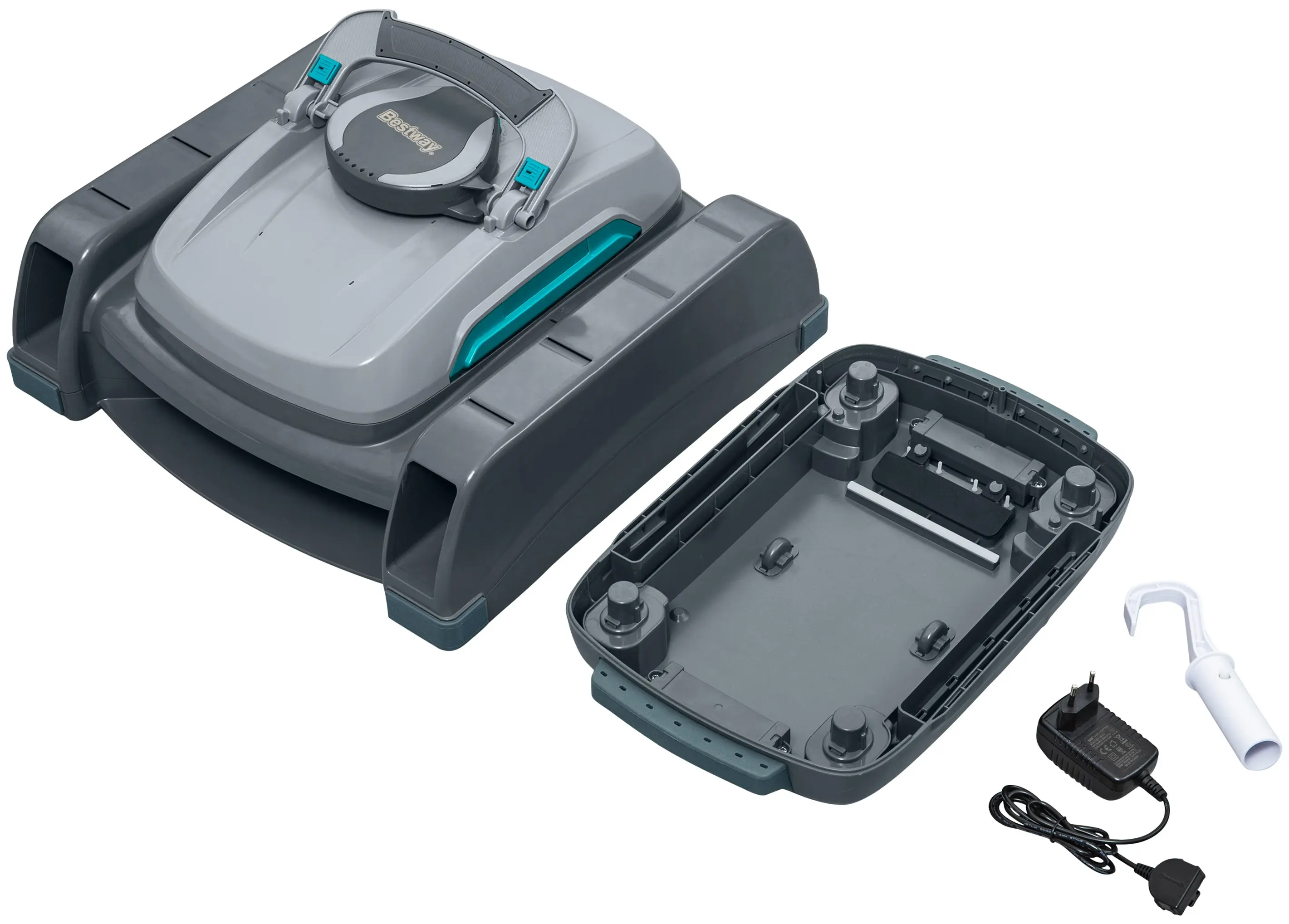 Robot pentru curatarea piscinei Bestway AquaTronix Pro G300 58942BW (Grey) - 4