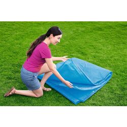 Тент для каркасного бассейна Bestway 58033 (Blue) Thumb
