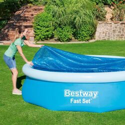 Тент для каркасного бассейна Bestway 58033 (Blue) Thumb