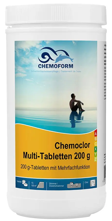 Универсальное средство Chemoform Chemoclor Multi-Tabletten 200 gr/1 kg1