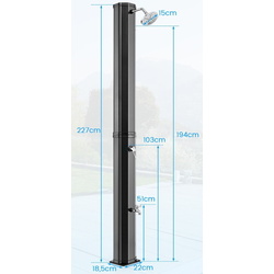 Dus solar Costway NP12032HS (Black) Thumb