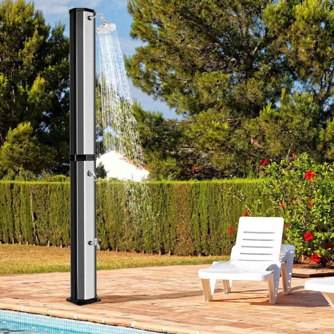 Солнечный душ Costway NP12033HS (Black/Silver)