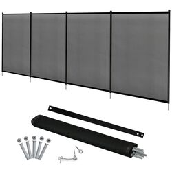 Gard de siguranta pentru piscina Costway NP11564 (Black) Thumb