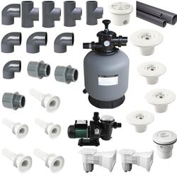 Комплект для фильтрации бассейна Emaux SC150 + P700