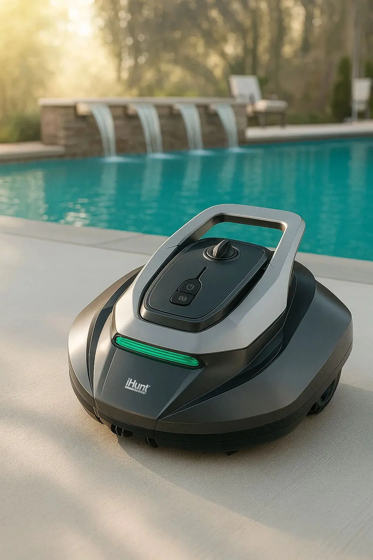 Robot pentru curatarea piscinei iHunt Bro Cleaner P5 (Grey)