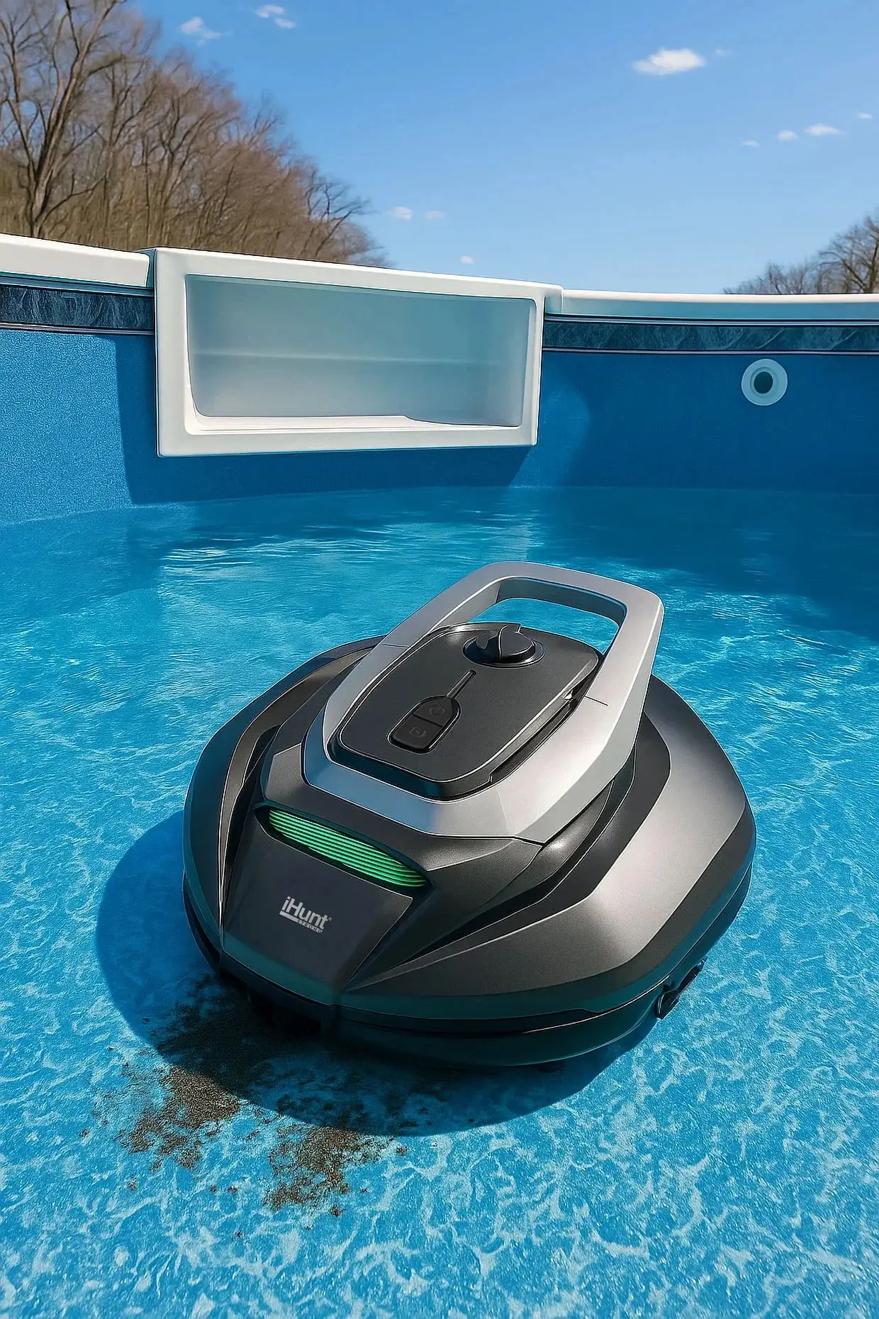 Robot pentru curatarea piscinei iHunt Bro Cleaner P5 (Grey)