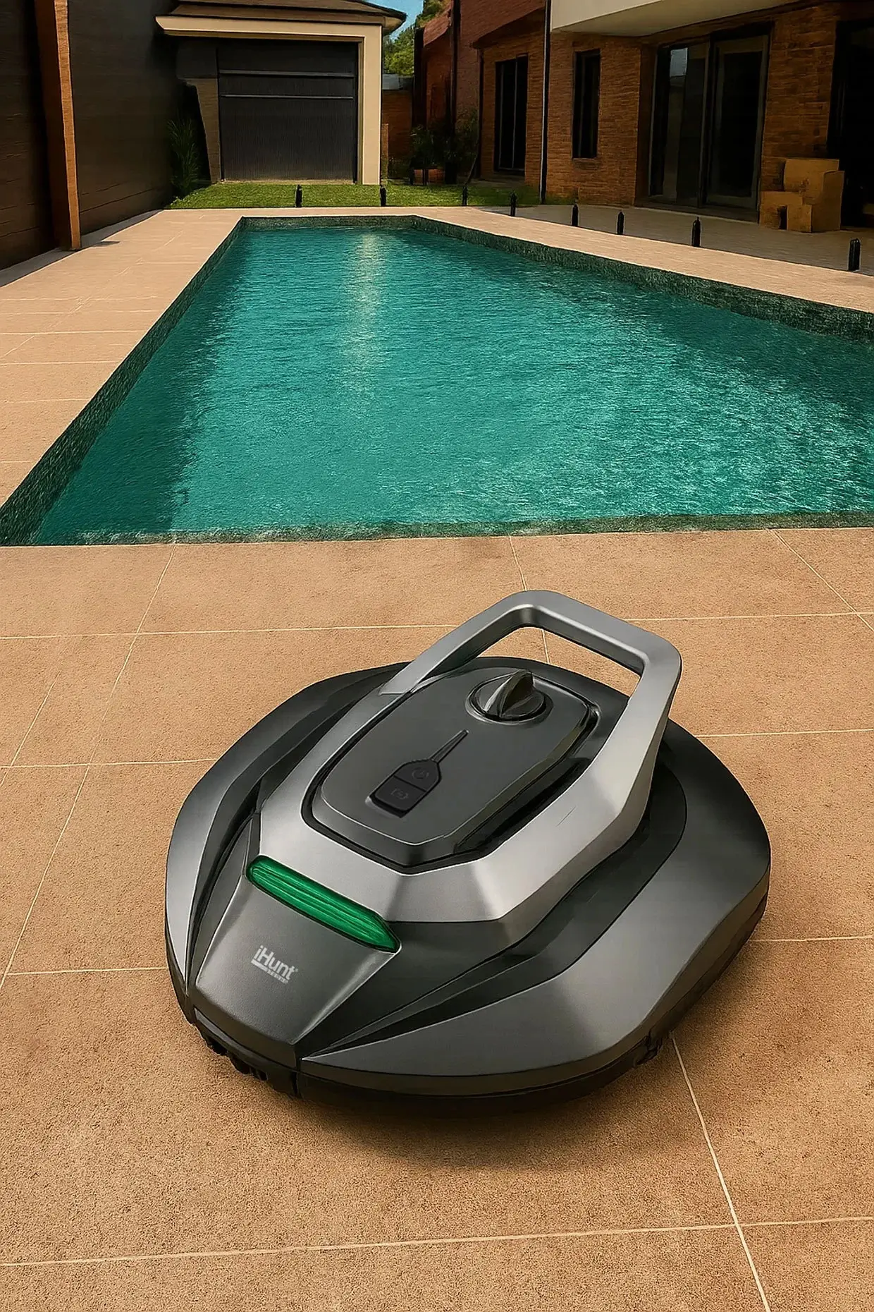 Robot pentru curatarea piscinei iHunt Bro Cleaner P5 (Grey)