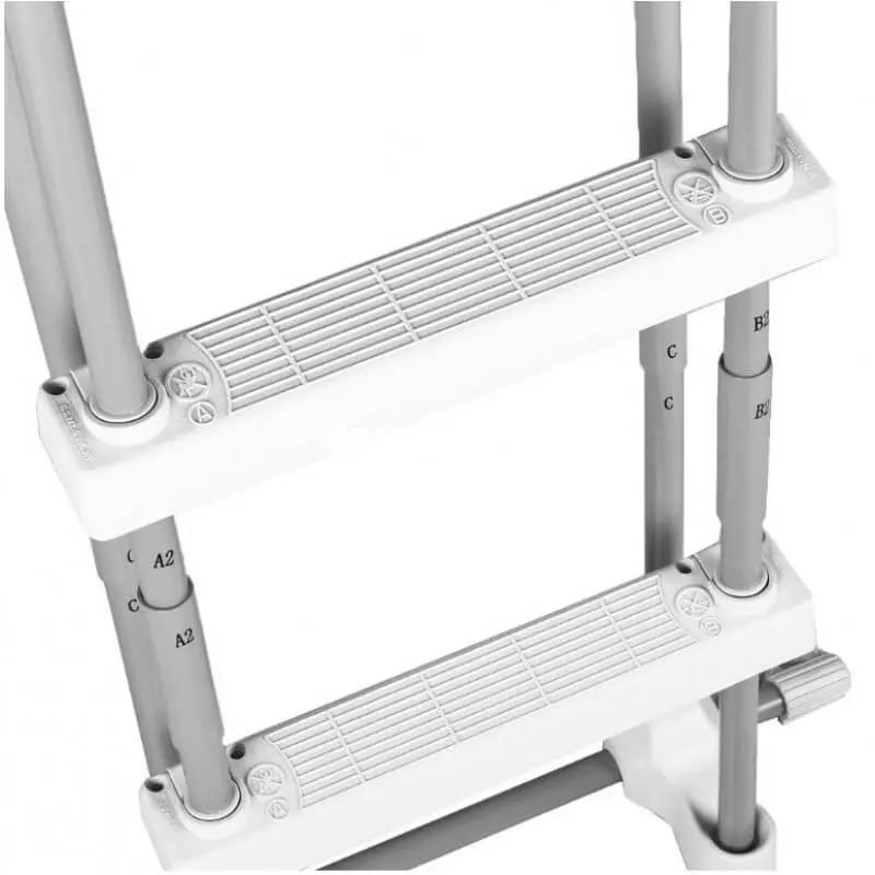 Лестница для бассейна Intex 28076 (Grey)