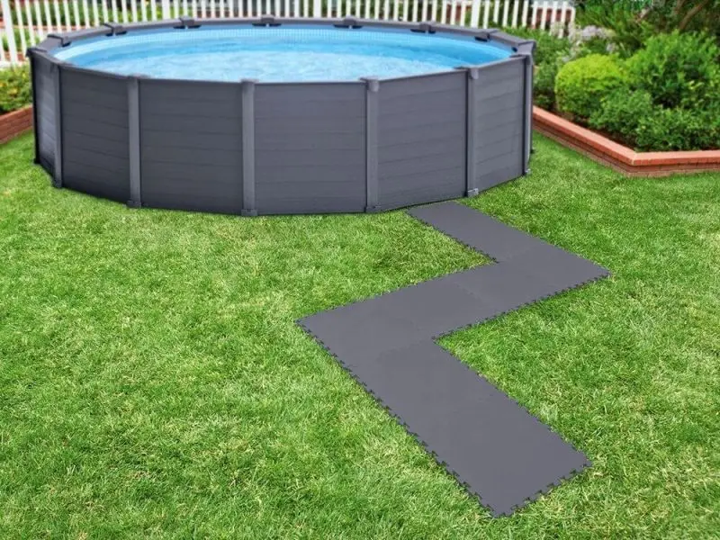 Covoras modular sub piscina Intex 29084 (Grey)