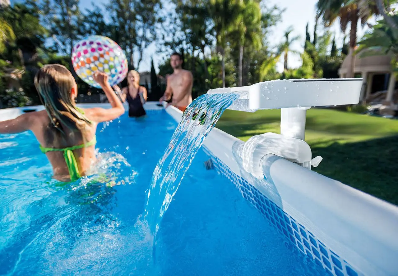 Светодиодный водопад для бассейна Intex 28090 (White)