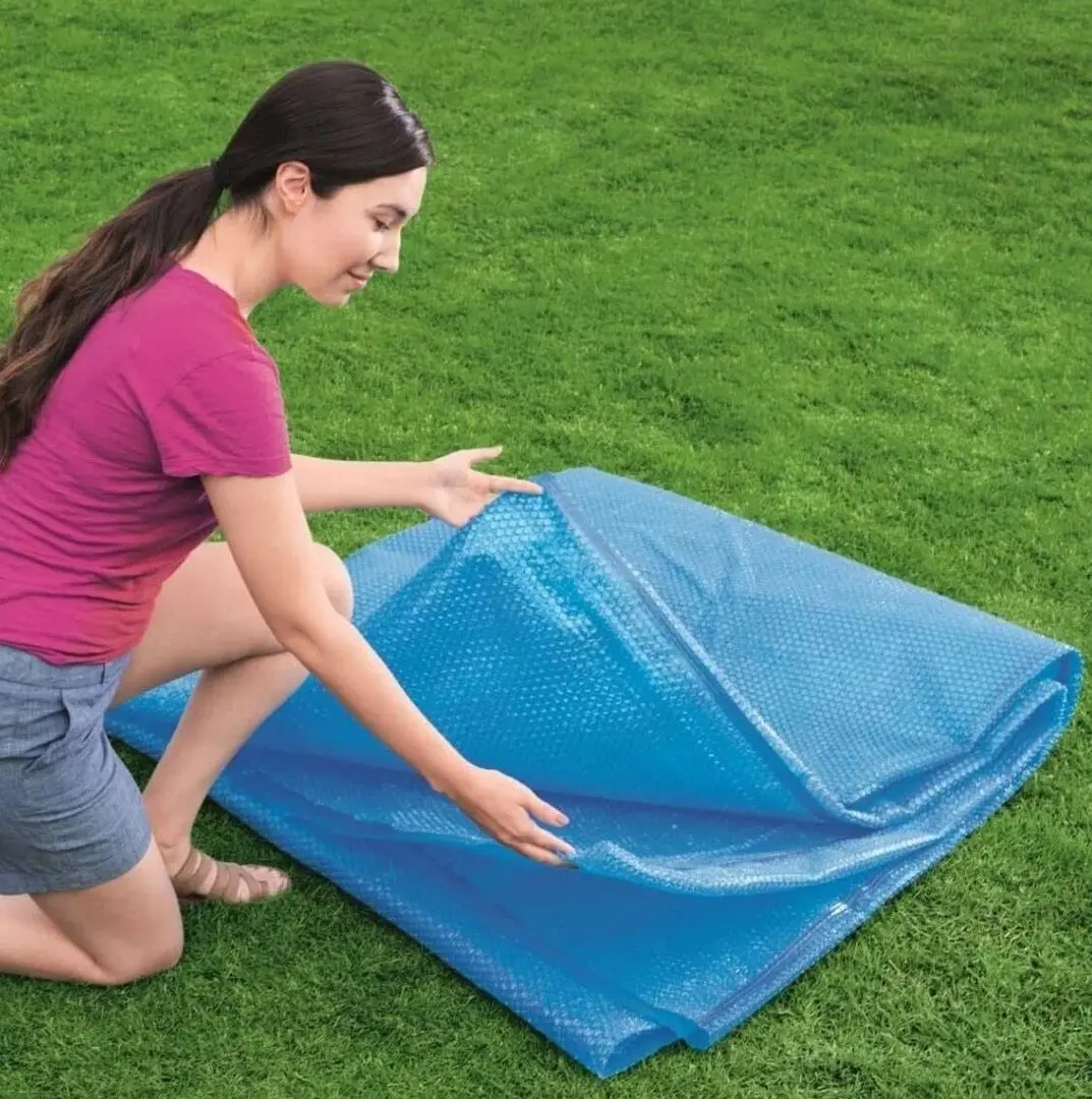 Тент для каркасного бассейна Intex 28017 (Blue) - 5