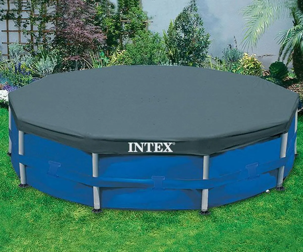 Тент для каркасного бассейна Intex 28030 (Gray)