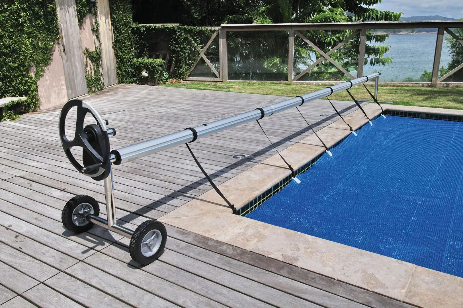 Разматыватель брезента Kokido Presto K826/80 + K480BX (Silver/Black) - 3