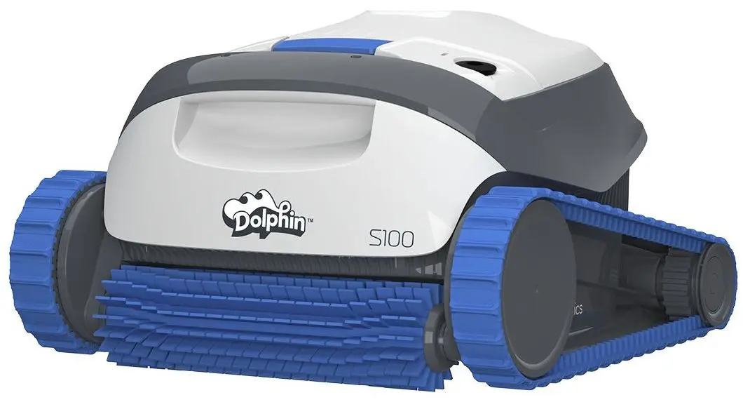 Robot pentru curatarea piscinei Maytronics Dolphin S100 (White/Grey)