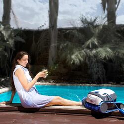 Robot pentru curatarea piscinei Maytronics Dolphin S100 (White/Grey) Thumb