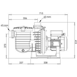 Pompa recirculare apa sarata Pentair Sta-Rite SW5P6RH-3E2 Thumb