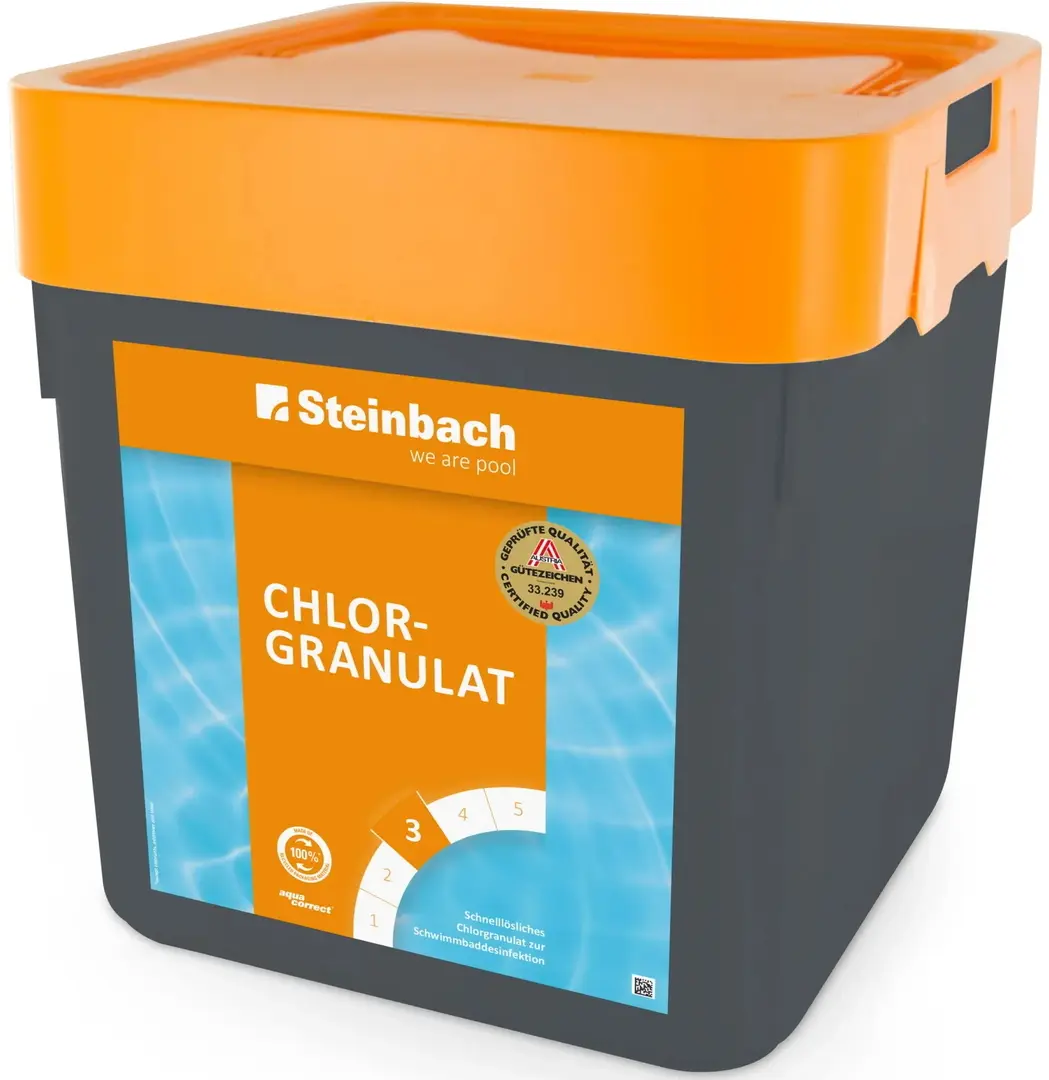 Clor granulat Steinbach 751205 (Grey/Orange)
