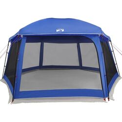 Cort pentru piscina cu cadru VidaXL 4100628 (Blue) Thumb