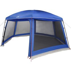 Cort pentru piscina cu cadru VidaXL 4100628 (Blue) Thumb