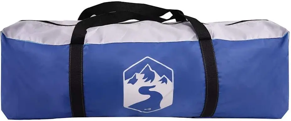 Cort pentru piscina cu cadru VidaXL 4100628 (Blue)