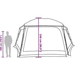 Тент для каркасного бассейна VidaXL 4100629 (Green) Thumb