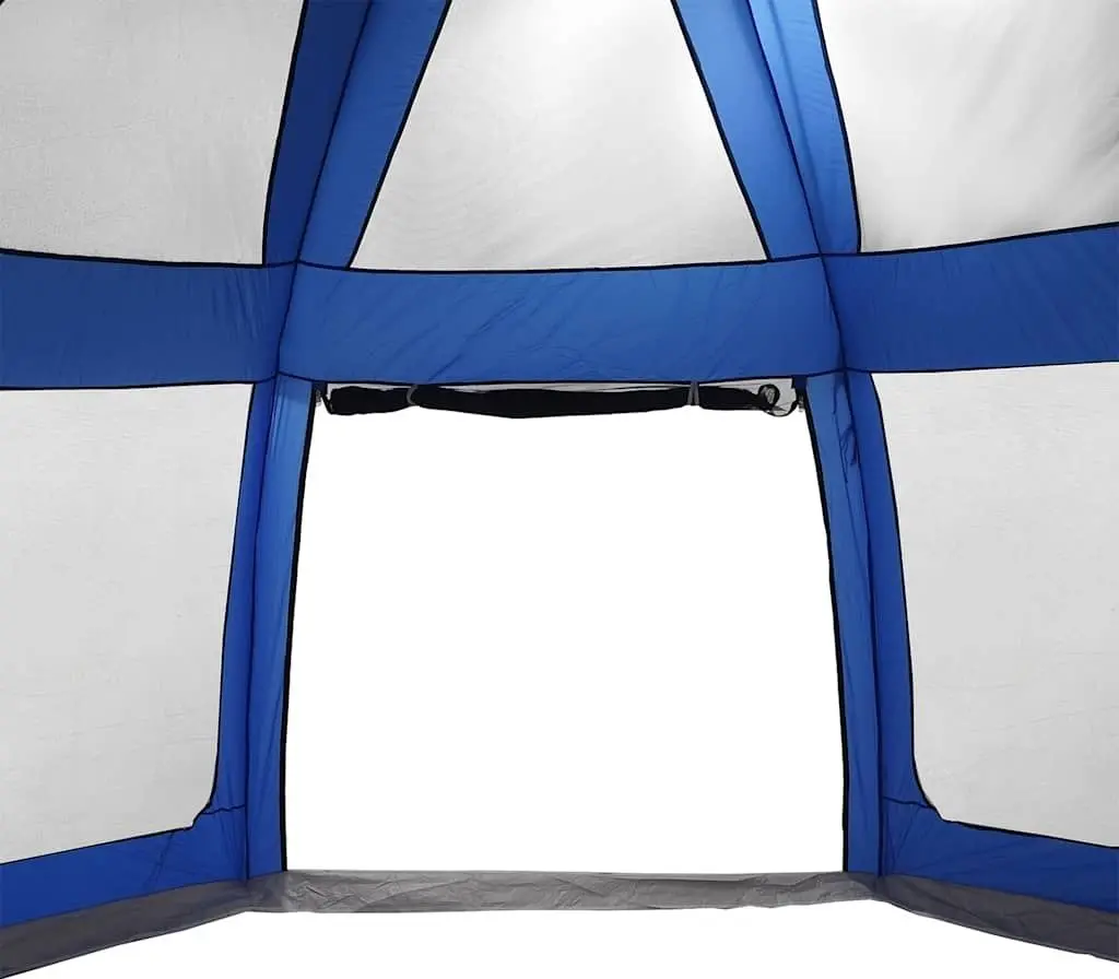 Cort pentru piscina cu cadru VidaXL 4100634 (Blue)