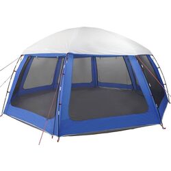 Cort pentru piscina cu cadru VidaXL 4100637 (Blue) Thumb