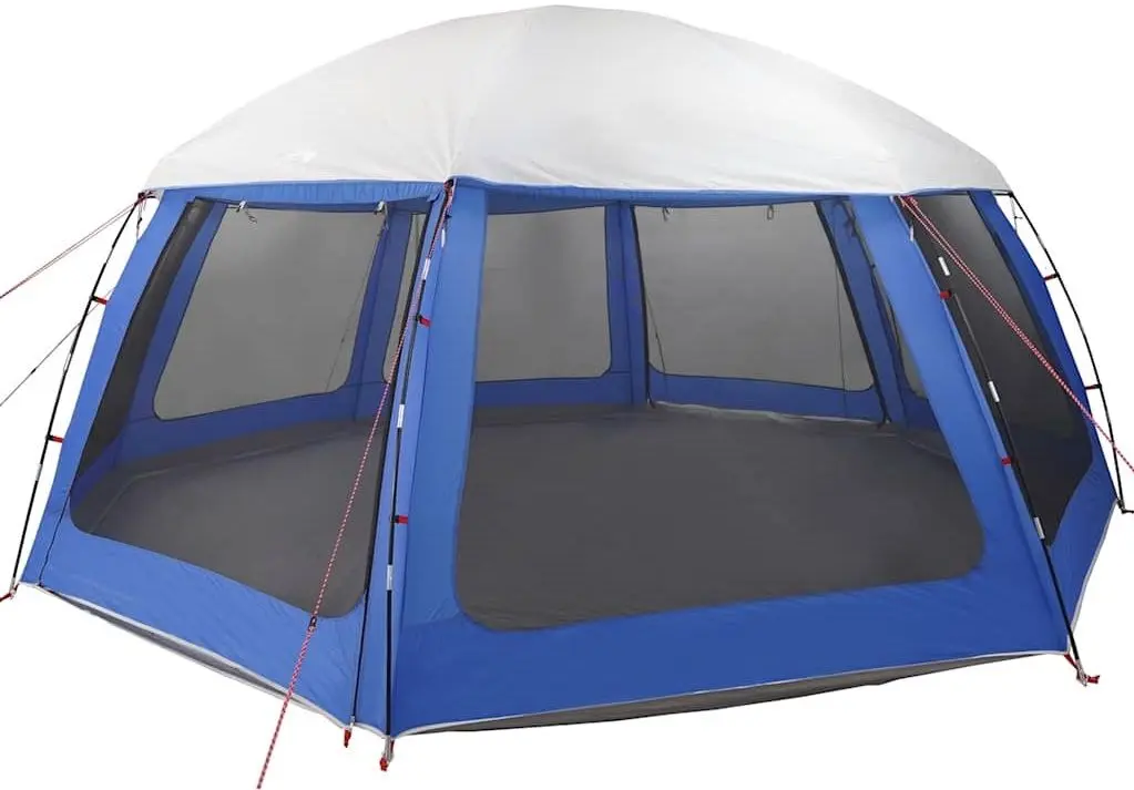 Cort pentru piscina cu cadru VidaXL 4100637 (Blue)