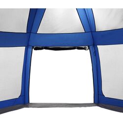 Cort pentru piscina cu cadru VidaXL 4100637 (Blue) Thumb