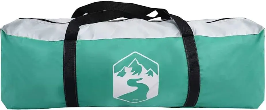 Cort pentru piscina cu cadru VidaXL 4100638 (Green)