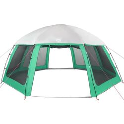 Cort pentru piscina cu cadru VidaXL 4100638 (Green) Thumb