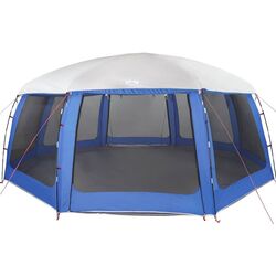 Cort pentru piscina cu cadru VidaXL 4100640 (Blue) Thumb