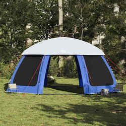 Cort pentru piscina cu cadru VidaXL 4100640 (Blue) Thumb