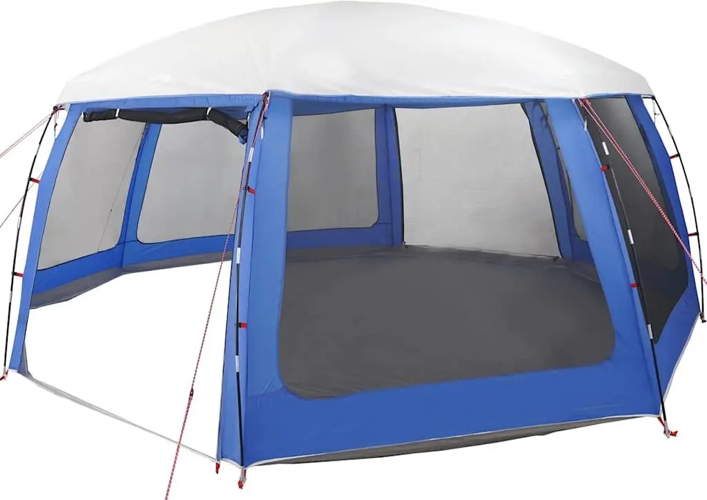 Cort pentru piscina cu cadru VidaXL 4100640 (Blue)