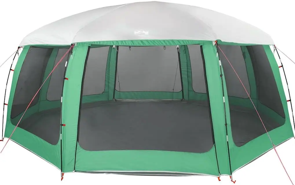 Cort pentru piscina cu cadru VidaXL 4100641 (Green)