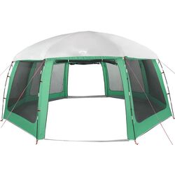 Cort pentru piscina cu cadru VidaXL 4100641 (Green) Thumb