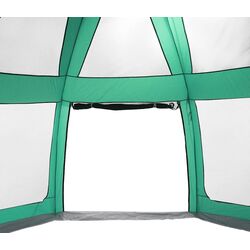 Cort pentru piscina cu cadru VidaXL 4100641 (Green) Thumb