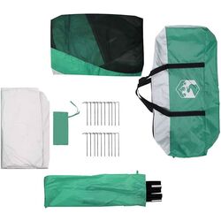 Cort pentru piscina cu cadru VidaXL 4100641 (Green) Thumb