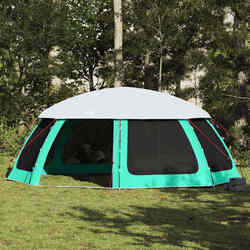 Cort pentru piscina cu cadru VidaXL 4100641 (Green) Thumb