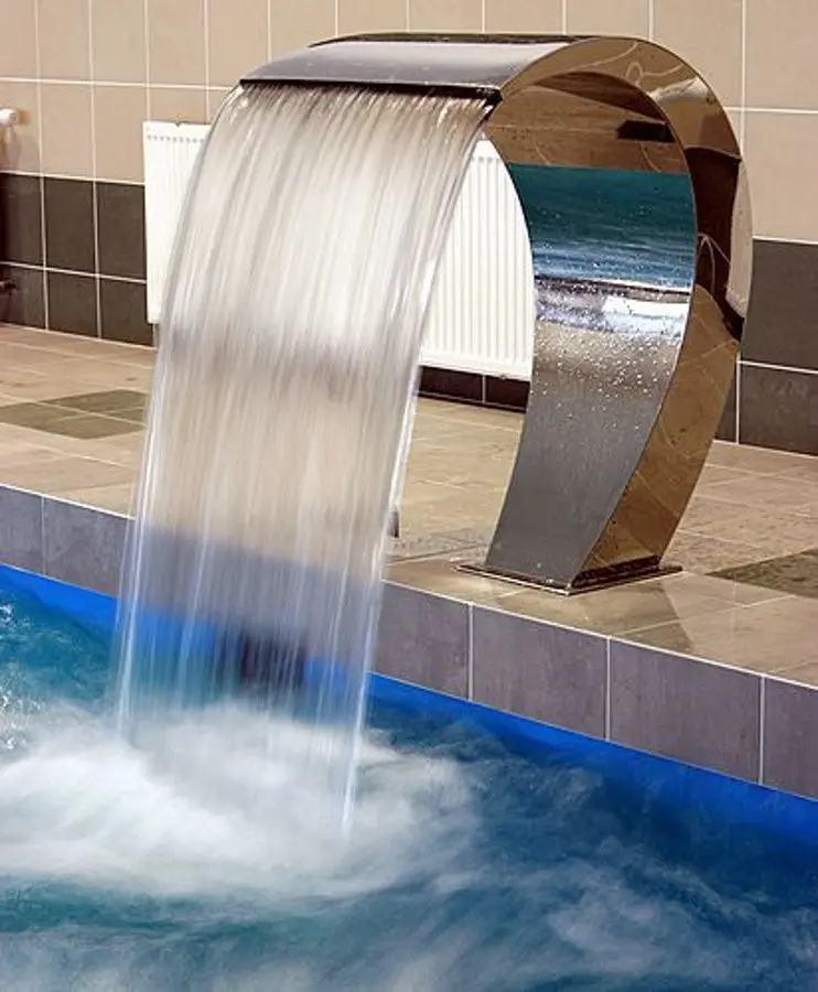 Водопад для бассейна Waincris Piscine Mini 350мм (Inox)