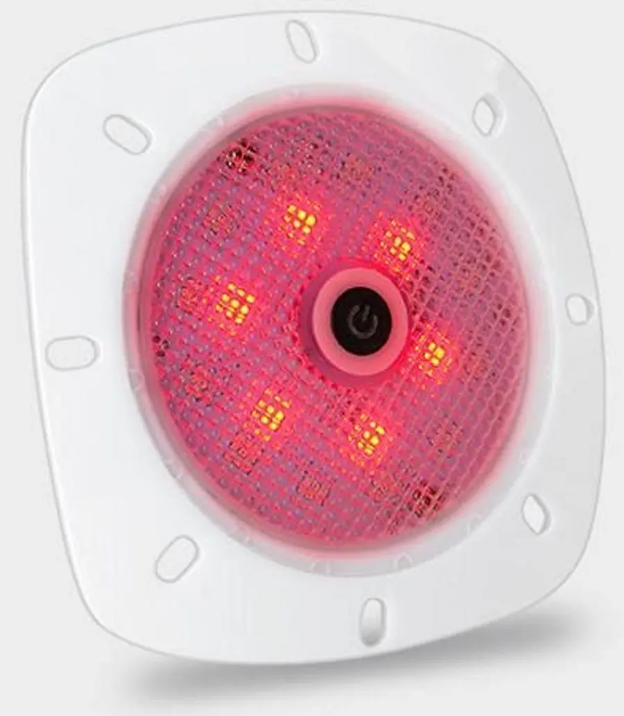 Proiector pentru piscină cu acumulator WP LED RGB 18pcs (White) - 2