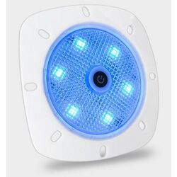 Proiector pentru piscină cu acumulator WP LED RGB 18pcs (White) Thumb