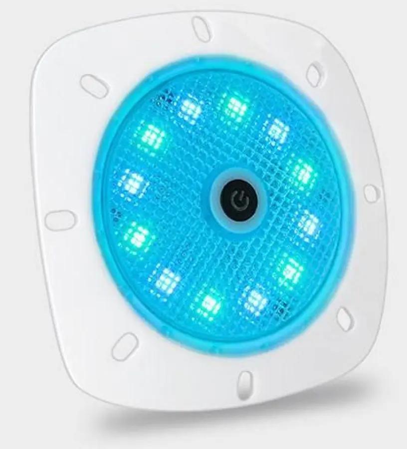 Proiector pentru piscină cu acumulator WP LED RGB 18pcs (White) - 4