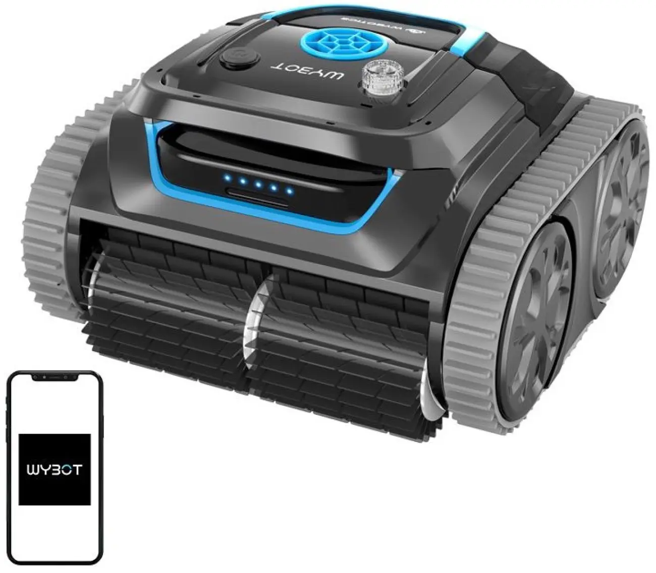Робот для чистки бассейна Wybot S1 (Black/Grey) - 2