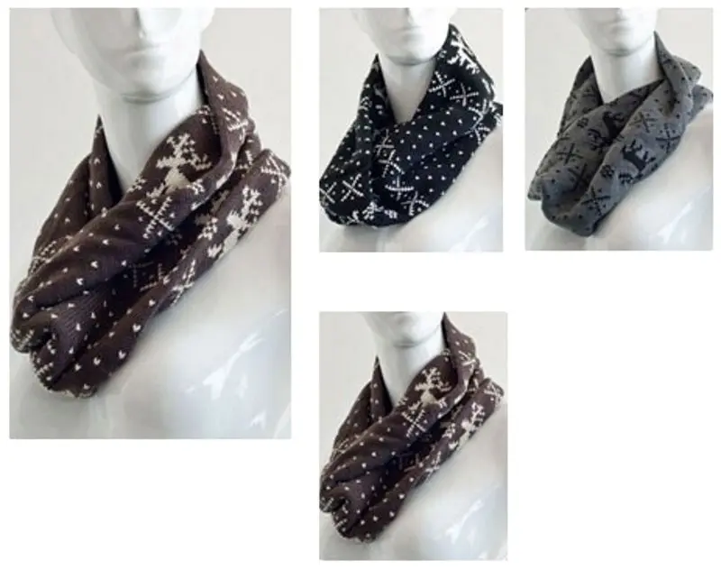 Снуд WIS-803 Grey/Black (Man)