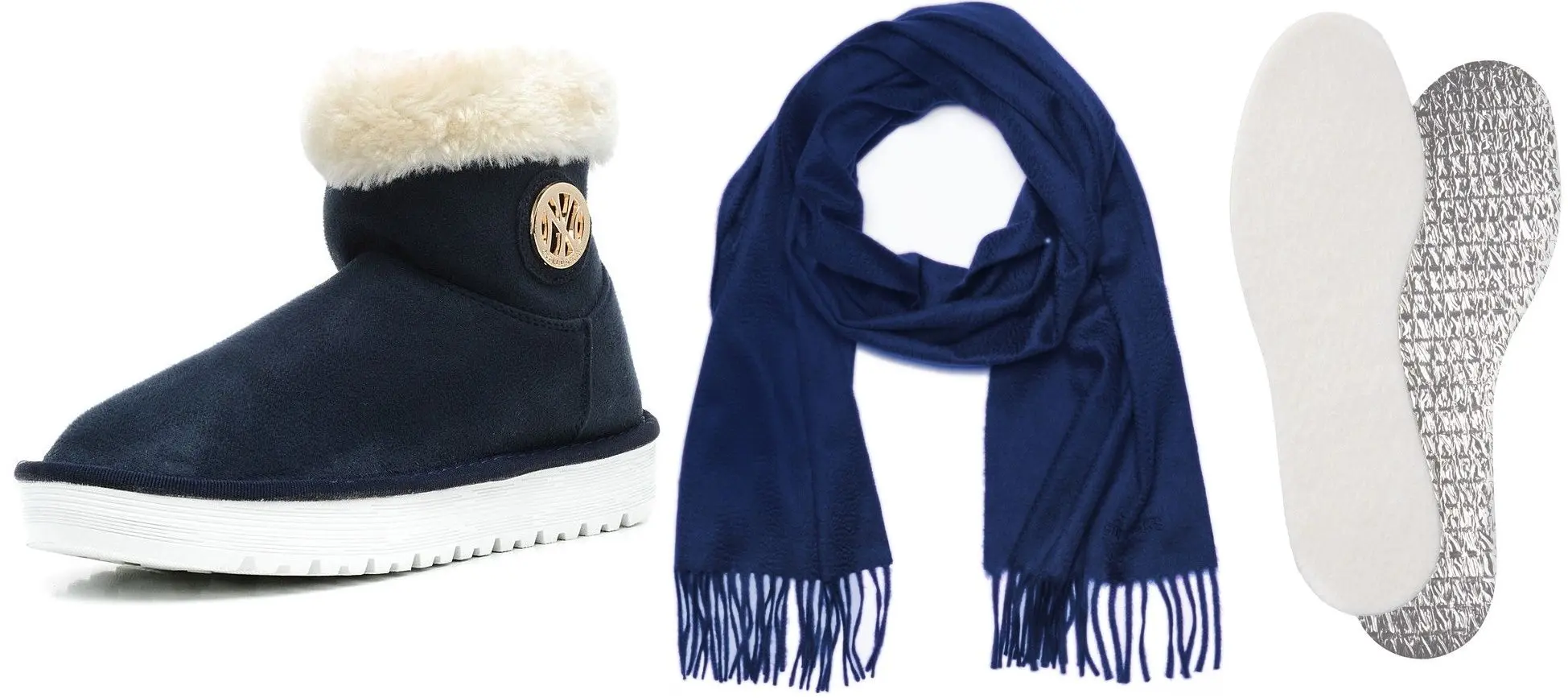 Зимний набор Oodji Blue 37 + WIS-608 Blue + Yourstep Alu