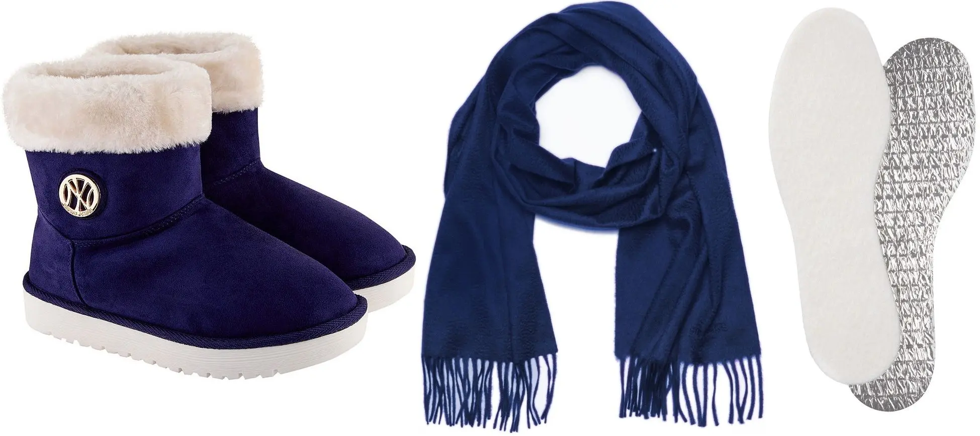 Зимний набор Oodji Violet 37 + WIS-608 Blue + Yourstep Alu